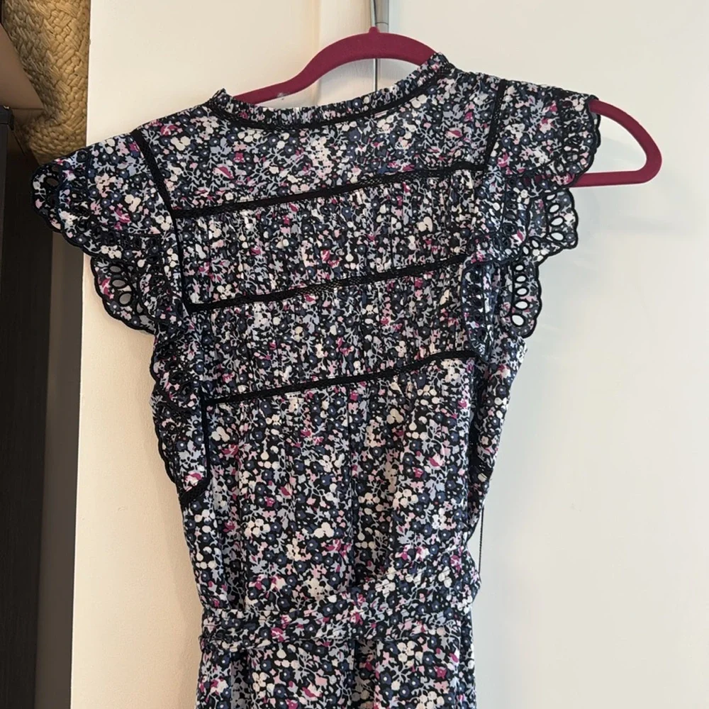 Rails Sofie Embroidered Floral-Print Midi Dress - Picture 9 of 9